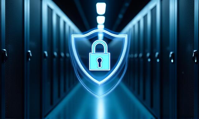 Secure server rack with digital security locks